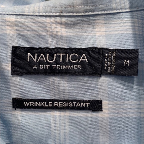 Bundle of blue nautica dress shirts! Like new - Picture 3 of 8
